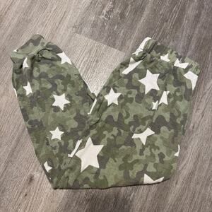 Entro Camo Star Print Joggers ANTHRO M
